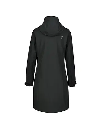 MERU | Manteau softshell d'hiver pour femme Touloluse à capuche | schwarz